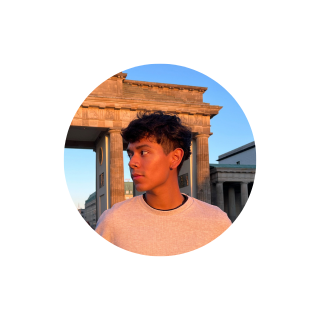 Black Monochrome Modern Portrait Instagram Profile Picture